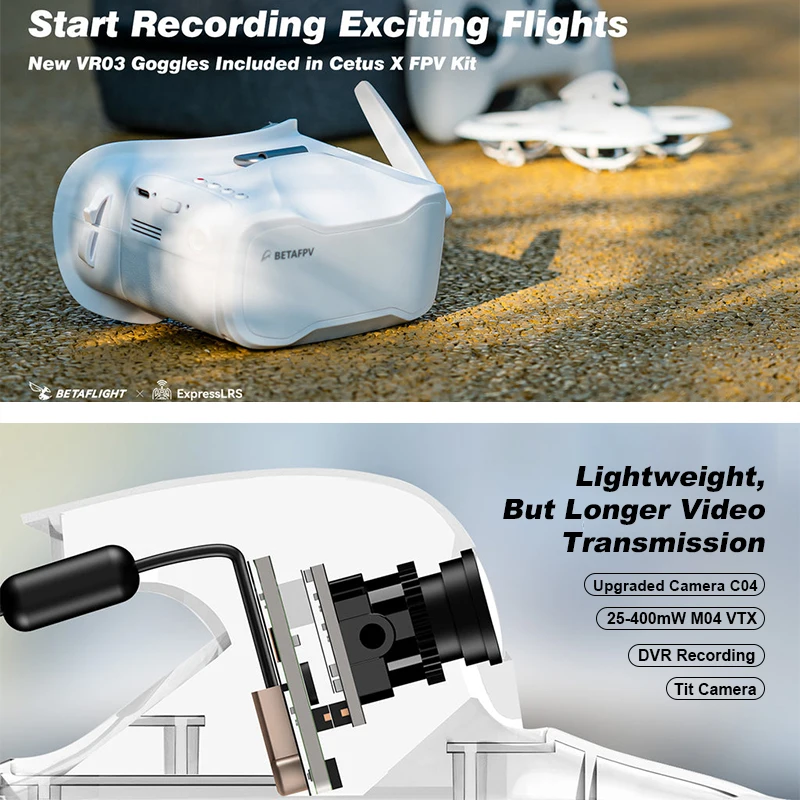 Kit FPV Cetus X, Trasmettitore - Drone Kit Beginner recensione e prezzo